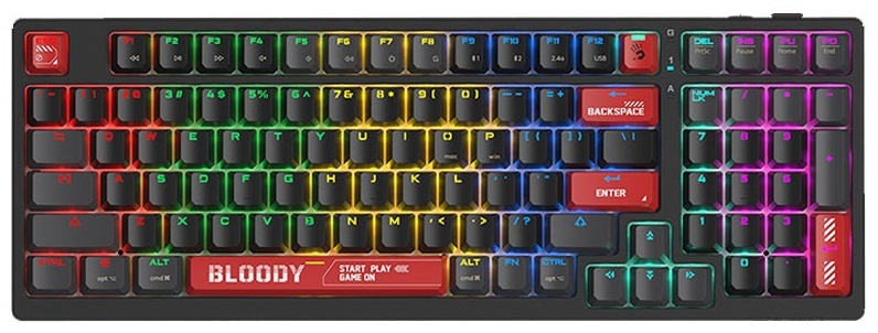 Клавиатура Bloody WS98 Red красный