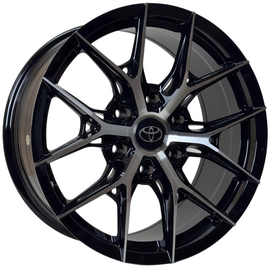 Wheels FT386DD 8.5x18/6x139.7 D95.1 ET35 4 диска черный, хром