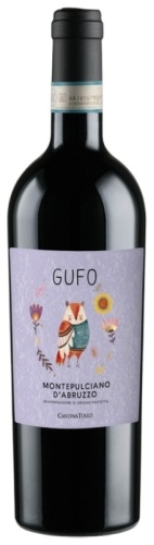 Вино Cantina Tollo Gufo Montepulciano d'Abruzzo сухое красное 13% 0.75 л