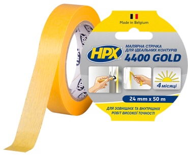 HPX малярная лента 24 мм х 50 м, 1 шт