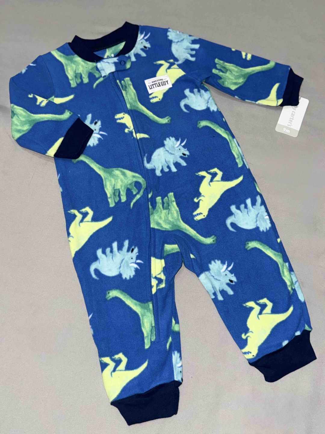 Комбинезон carters love голубой