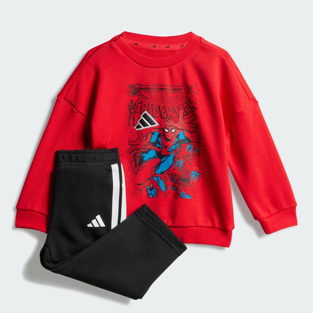 Комплект adidas Человек-паук черный, красный
