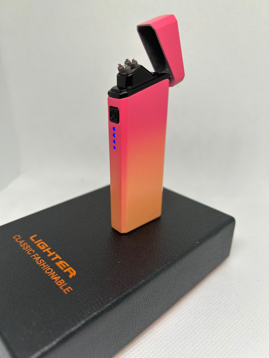 Электронная зажигалка Lighter_009, ABS пластик, металлический сплав