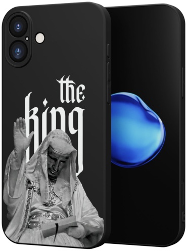 Чехол Mcover для Apple iPhone 16 Plus рисунок