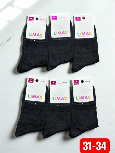 Носки LIMAX Bn112 3 пары черный 31-34