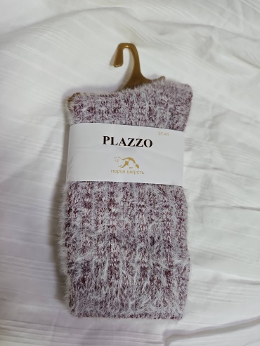 Носки Plazzo 1 пара бордовый 37-41