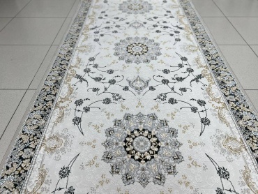 Ковровая дорожка Bal Carpet короткий ворс, хлопок, полиэстер, шелк, 200 см x 9.5 м