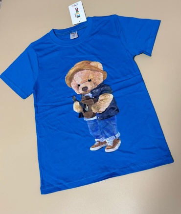 Футболка CHASTE kids синий