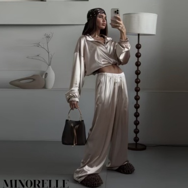 Спортивный костюм MINORELLE бежевый