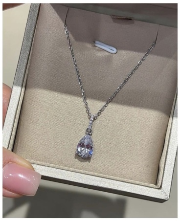 Колье BOKEY 925 Elegance Collection длина 45 см вес 3 г серебро, фианит