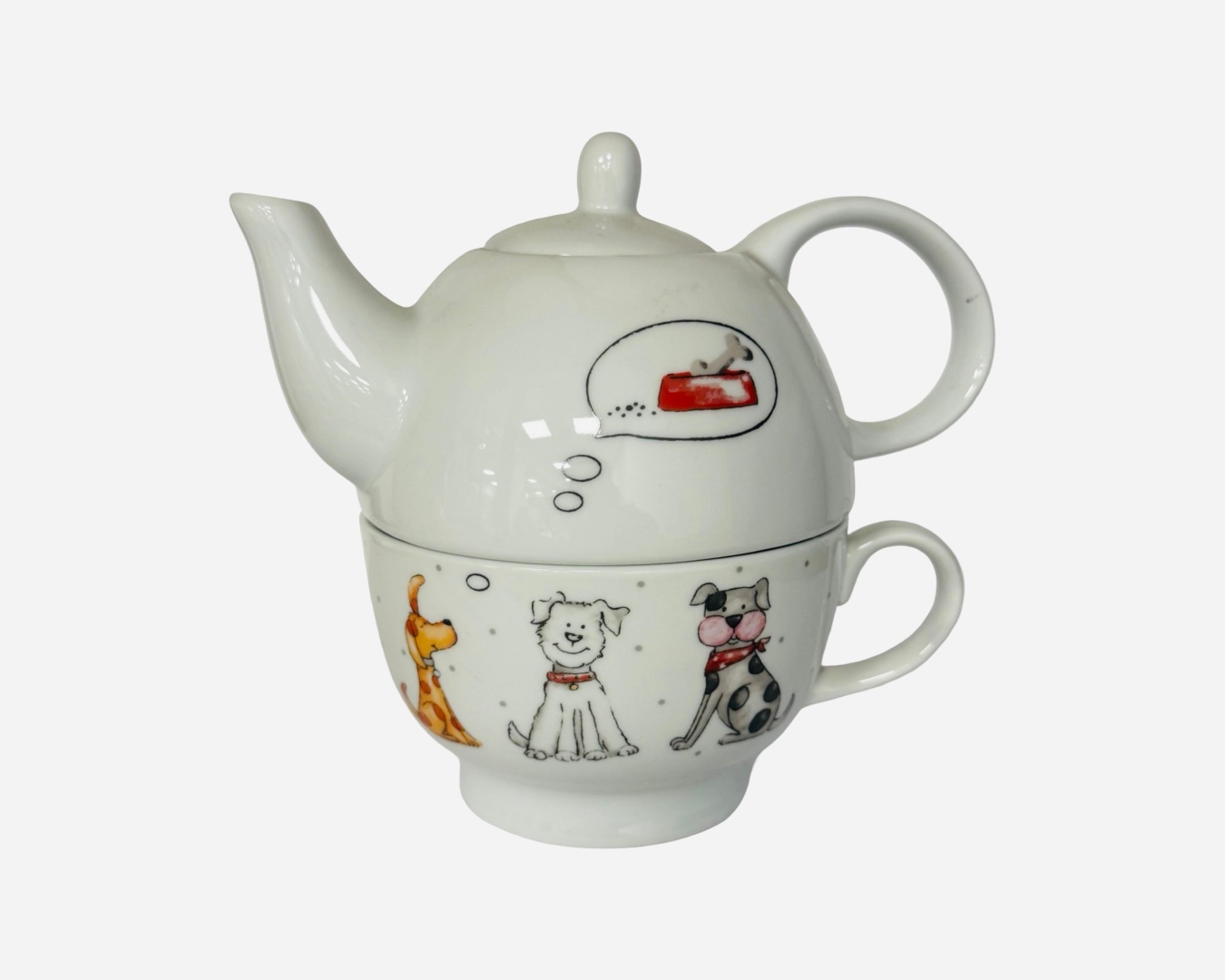 Чайник Toro ПИТОМЦЫ СОБАКИ 590942 ПИТОМЦЫ СОБАКИ 0.47 л, фарфор