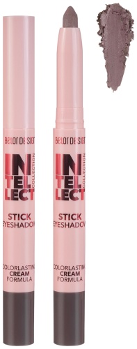 Belor design тени гелевые INTELLECT 23 темный матовый шоколад