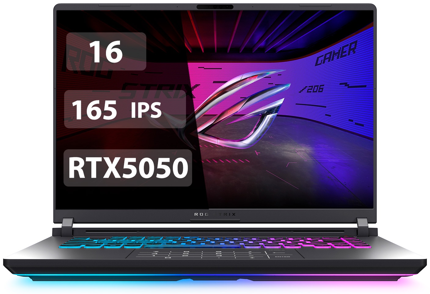 Ноутбук ASUS ROG Strix G16 16" / 16 Гб / SSD 512 Гб / Без ОС / 90NR0N71-M001J0