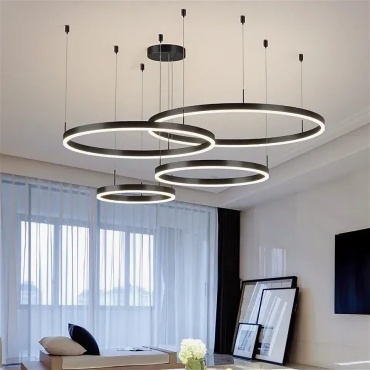 Люстра подвесная RRR Brand LED, кол-во ламп: 4 шт