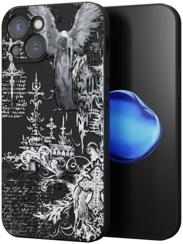 Чехол Mcover для Apple iPhone 15 рисунок