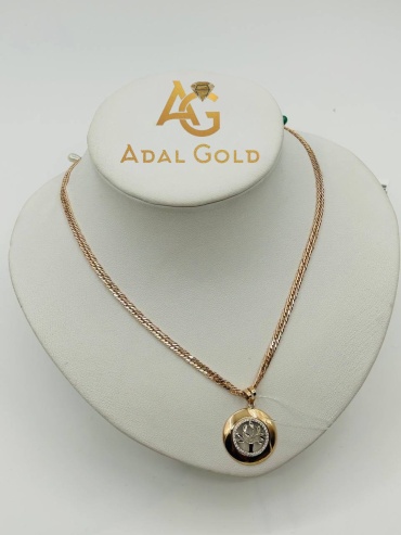 ADAL GOLD ADG_NC108-011 длина 55 см, вес 6.45 г золото, плетение тройной ромб