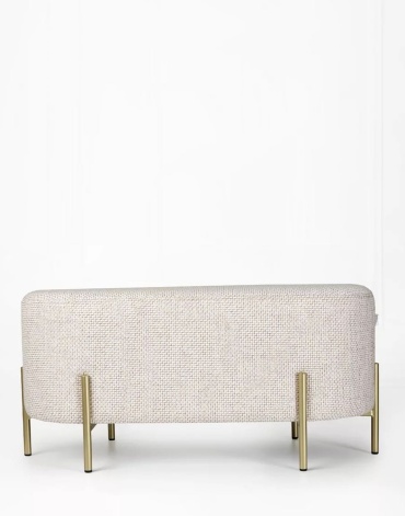 Банкетка SARAmebel 558021148, 80x35x43 см, бежевый