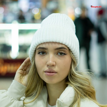 Шапка Shapkoff размер универсальный, белый