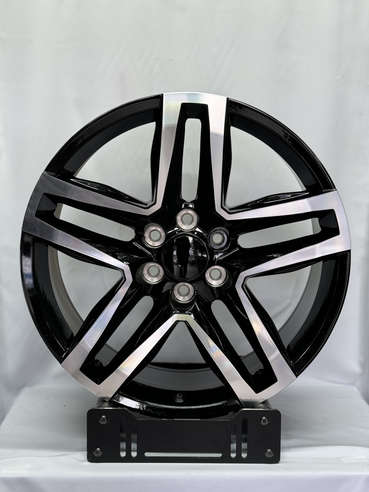 Top Grade 2585 9x22/6x139.7 D78.1 ET24 4 диска черный, серебристый