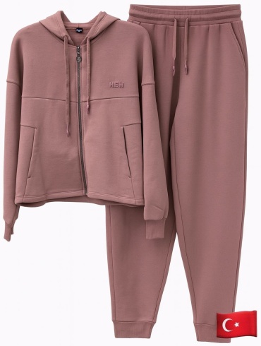 Повседневный костюм New Color бежевый, пудра