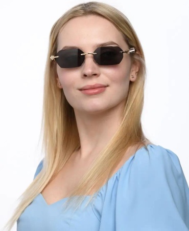 RITA BRADLEY солнцезащитные очки прямоугольные антибликовые