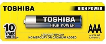 Батарейка AAA Toshiba 1 шт