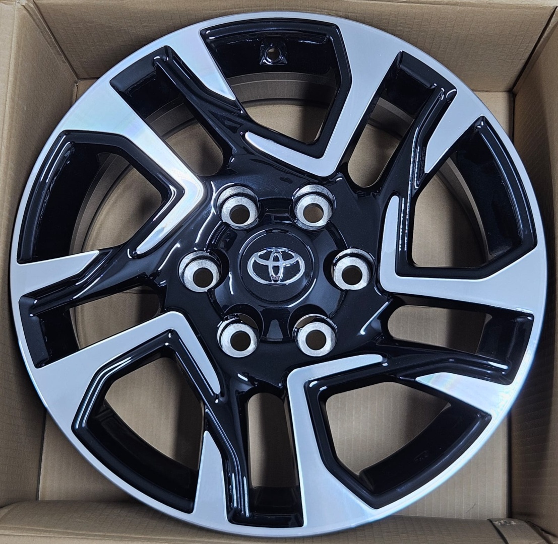 Fonyee H957F 7.5x17/6x139.7 D106.1 ET25 4 диска серебристый, черный