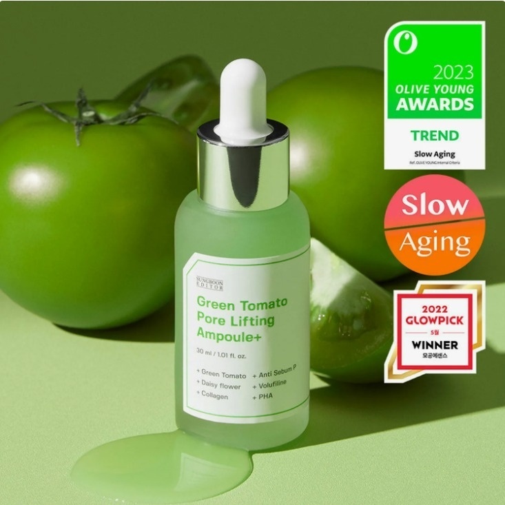 Sungboon Editor сыворотка Green Tomato Pore Lifting Ampoule для лица 30 мл