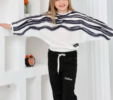 Комплект Ronnai kids черный, белый