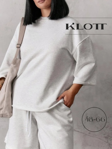 Свитшот Klott серый