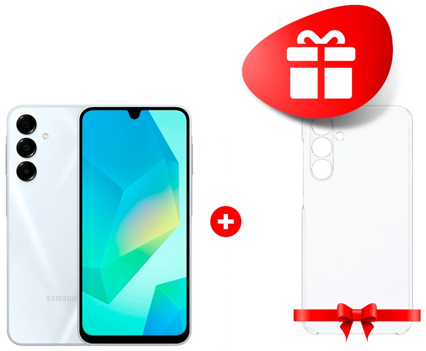 Смартфон Samsung Galaxy A16 8 ГБ/256 ГБ серый + подарок