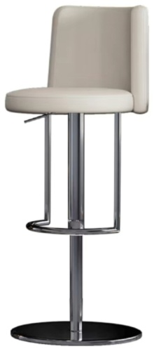 Барный стул 8206c, 103x43x40 см, белый 1 шт.