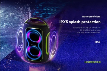 Портативная колонка Hopestar H59 черный