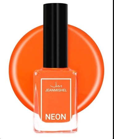 Jeanmishel лак Neon 323 Deep Orange 6 мл