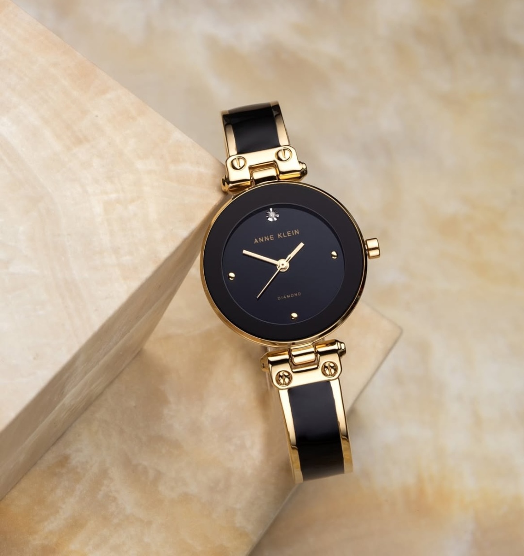 Кварцевые Anne Klein 1980BKGB нержавеющая сталь