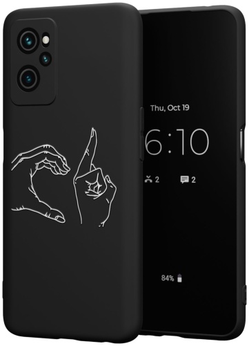 Чехол Mcover для Realme 9i черный