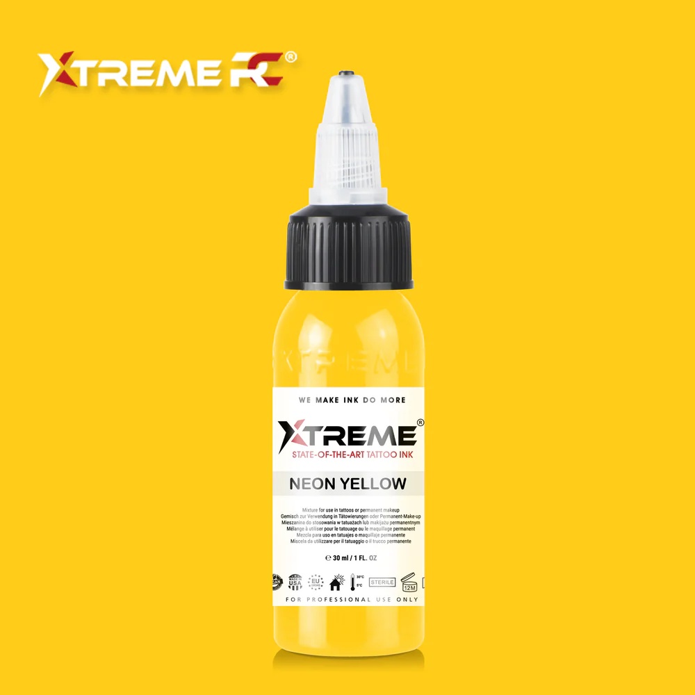 XTREME Neon Yellow пигмент Солнечный обжигающий желтый 15 мл