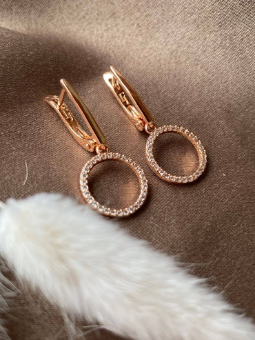 Серьги Fallon Jewelry бижутерный сплав, фианит