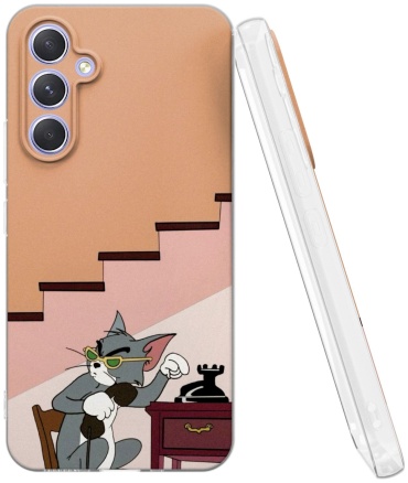 Чехол Mcover для Samsung Galaxy A54 рисунок