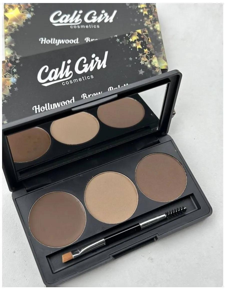 Cali Girl тени Hollywood Brow Palette Medium/Dark 7 мл