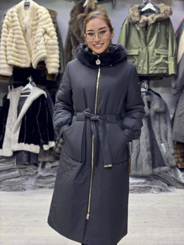 Зимняя куртка Leila_store черный
