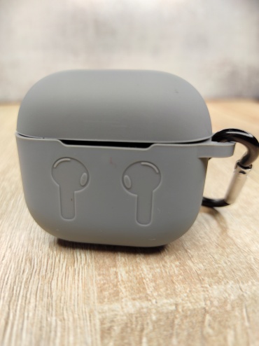 Чехол для Apple AirPods 4 серый