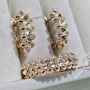 Gaukhar Jewelry GJ1322-S вес 5.47 г золото, без вставок