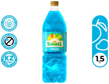 Напиток Sunbel тропик безалкогольный 1.5 л