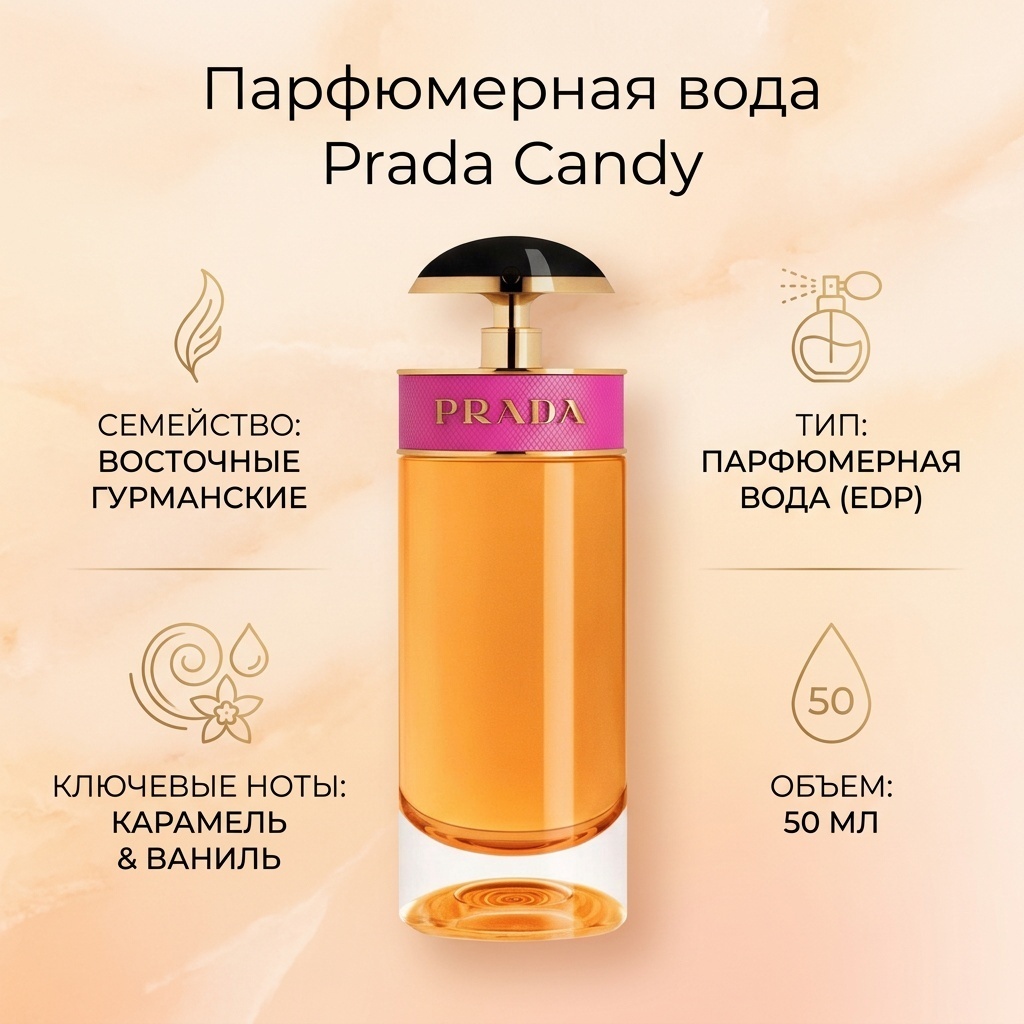 Prada Candy парфюмерная вода EDP 50 мл