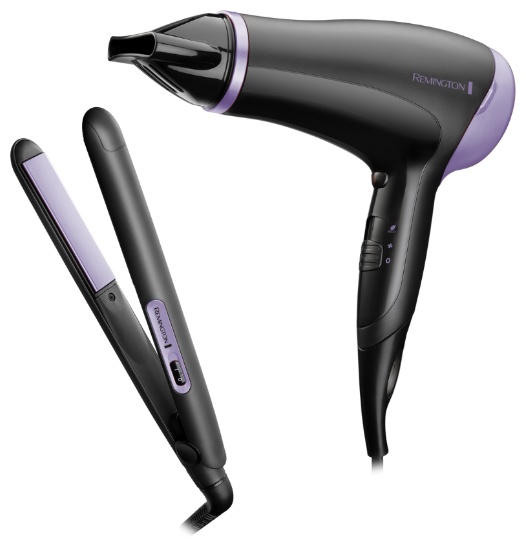 Remington D3016GP фен черный, фиолетовый