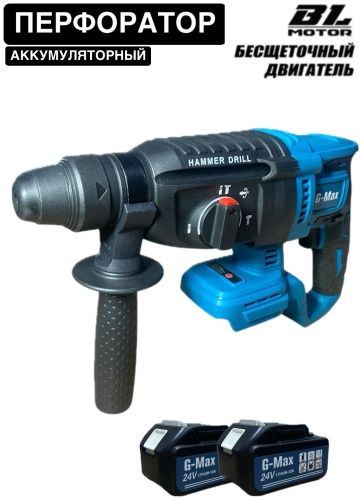 Перфоратор G-Max Gm-24V3HPER 3 Дж, SDS-Plus