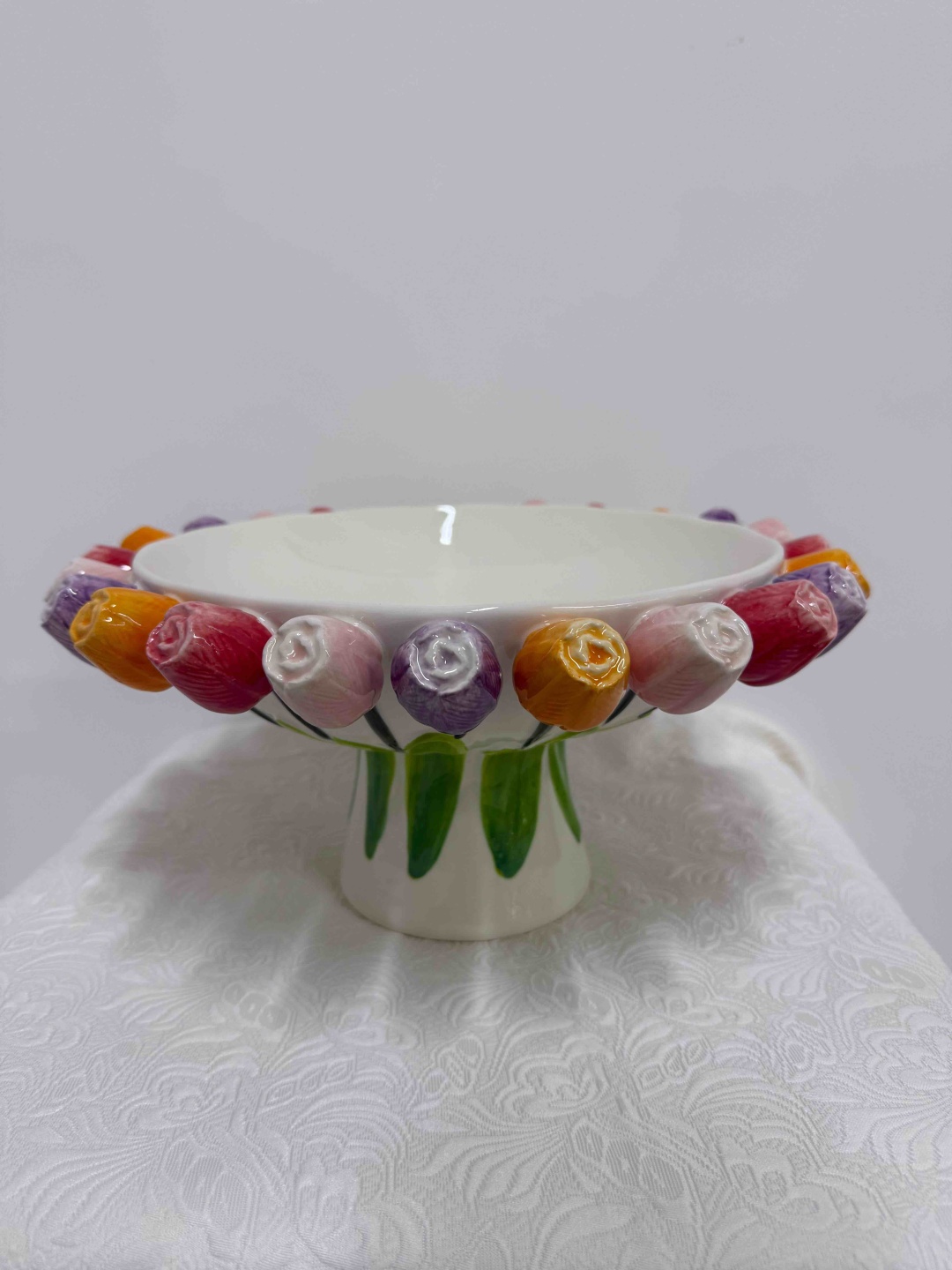 Alma Home фруктовница тюльпан 104 круглая 1 шт