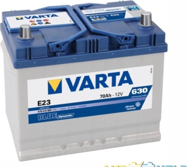 VARTA 540 412 063 E23 70 Ач обратная