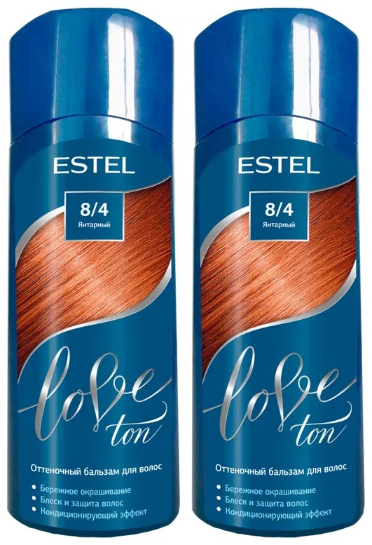 ESTEL PROFESSIONAL бальзам оттеночный LOVE TON, 8/4 Янтарный (набор, 2шт.) 300 мл